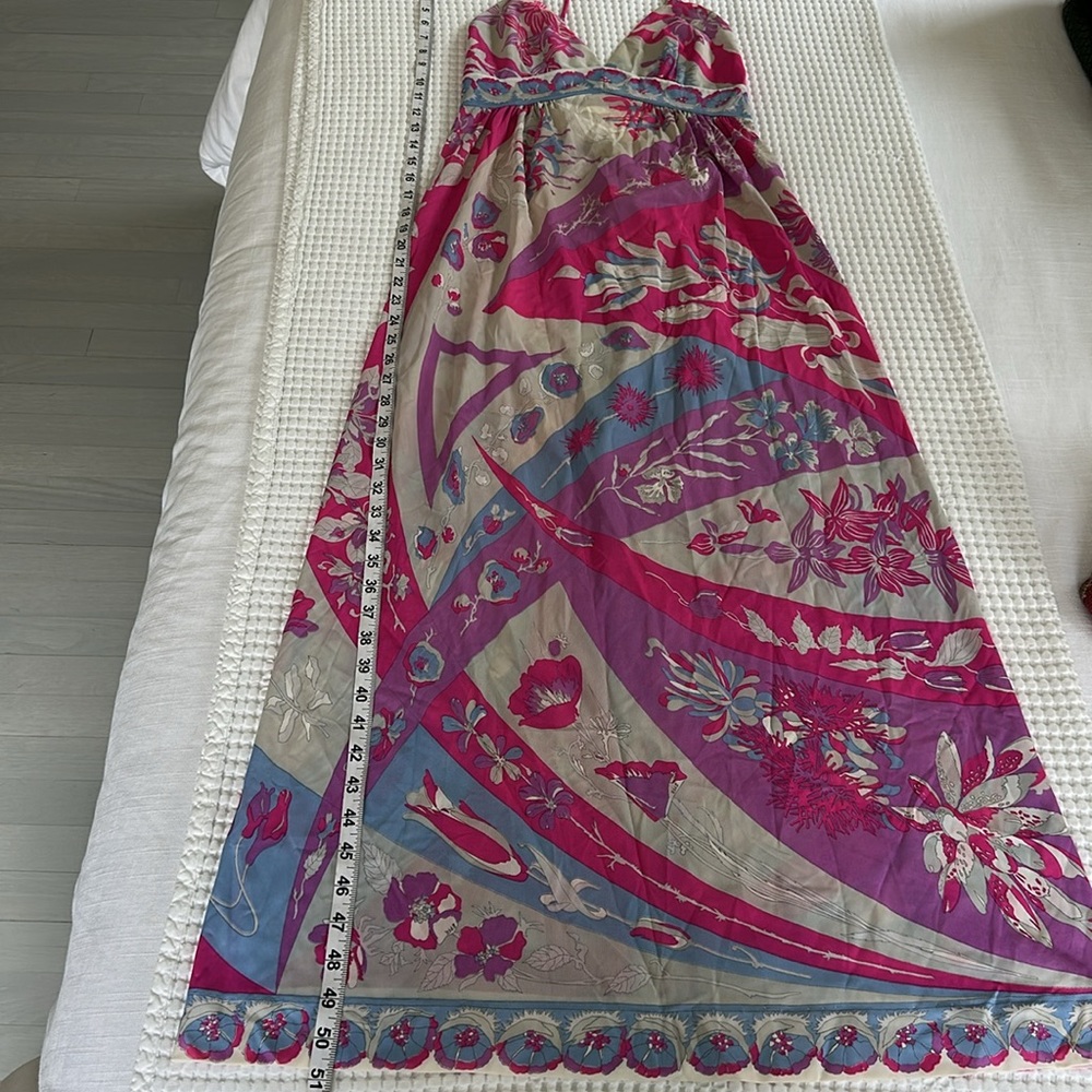 Vintage PUCCI Maxi Dress - Picture 7 of 8